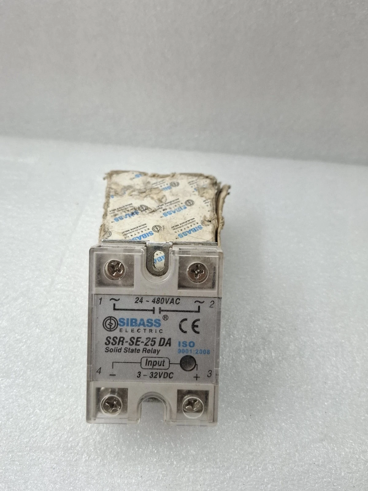 SIBASS ELECTRIC SSR-SE-25 DA SOLID STATE RELAY INPUT 3-32VDC